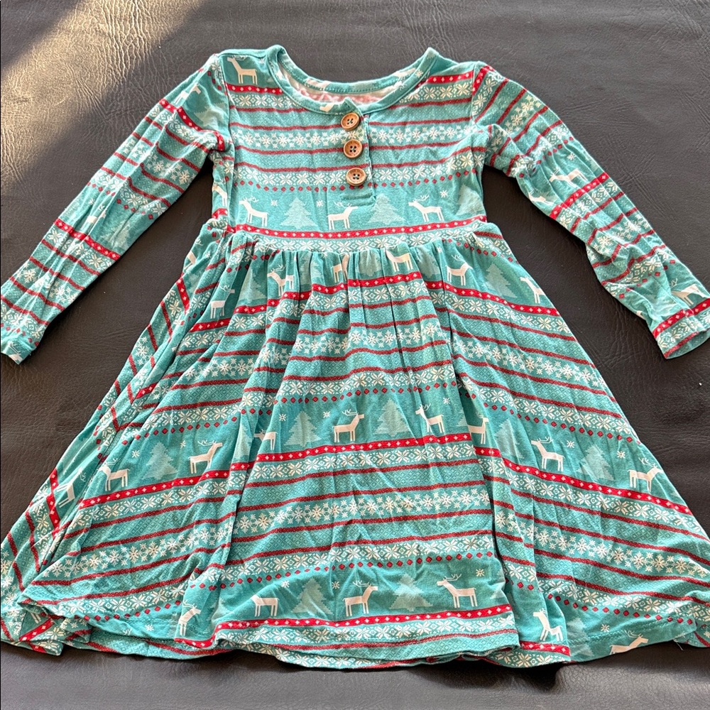 2T Sebastian print Twirl posh peanut